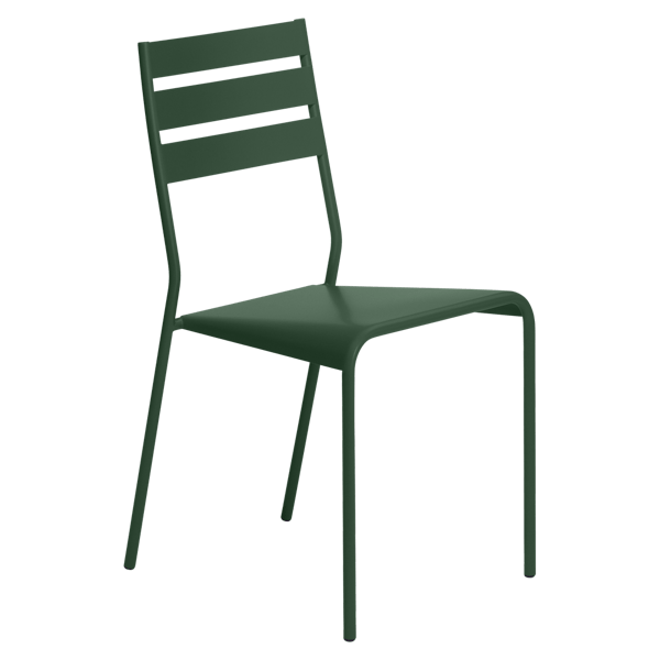Facto Outdoor Dining Chair By Fermob in Cedar Green