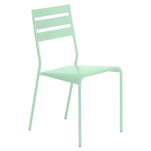Facto Outdoor Dining Chair By Fermob in Opaline Green