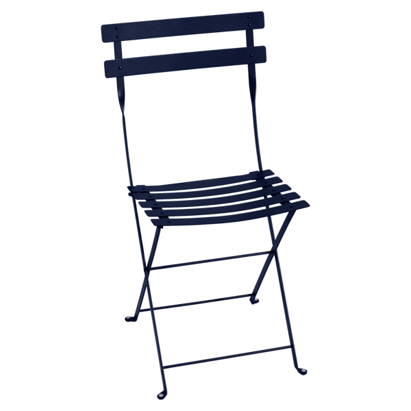 Fermob Bistro Folding Chair in Deep Blue