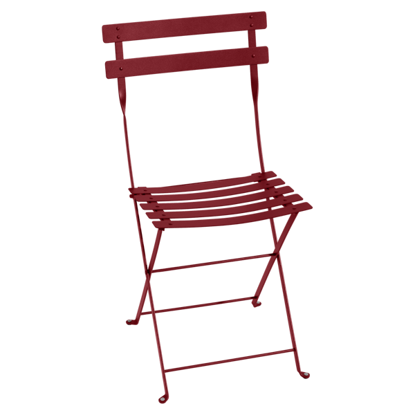 Bistro Outdoor Folding Chair By Fermob in Chilli
