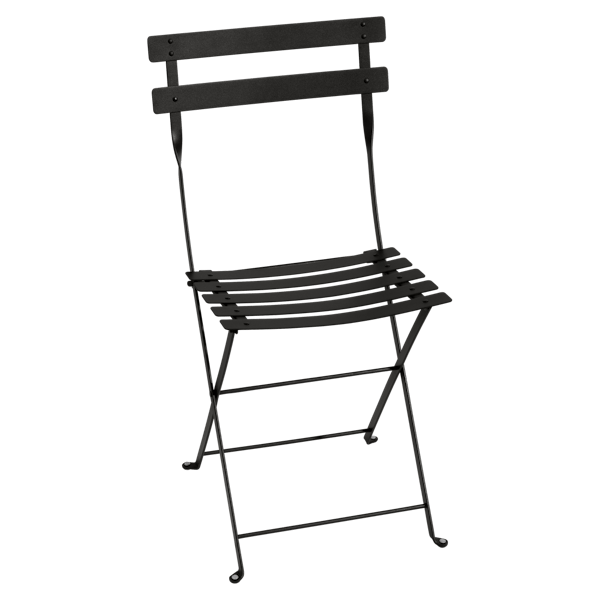 Bistro Outdoor Folding Chair By Fermob in Liquorice