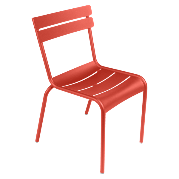 Luxembourg Outdoor Dining Chair By Fermob in Capucine