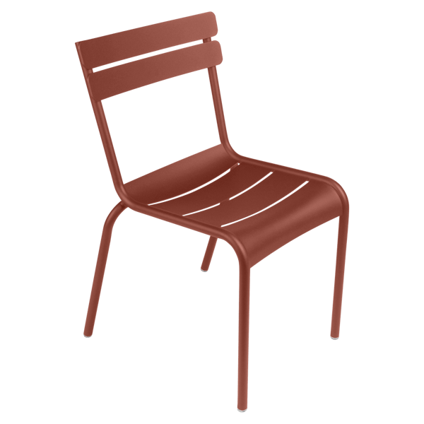 Luxembourg Outdoor Dining Chair By Fermob in Red Ochre