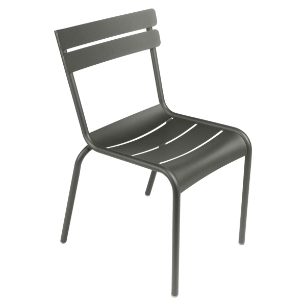 Luxembourg Outdoor Dining Chair By Fermob in Rosemary