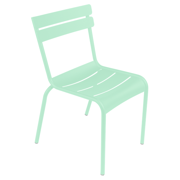Luxembourg Outdoor Dining Chair By Fermob in Opaline Green