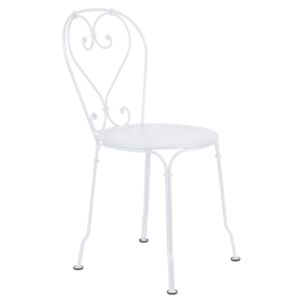 1900 Garden Dining Chair By Fermob in Cotton White