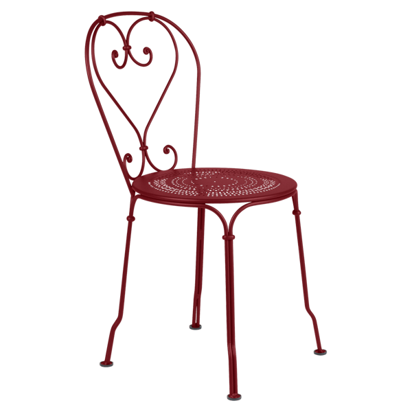 1900 Garden Dining Chair By Fermob in Chilli