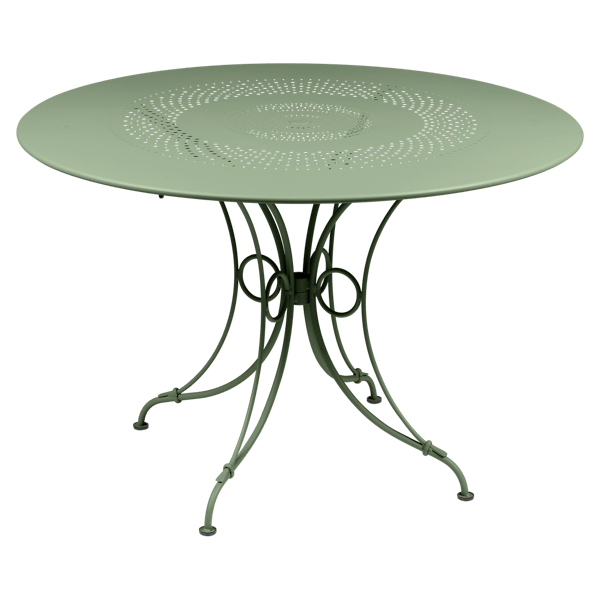 1900 Garden Dining Table Round 117cm By Fermob in Cactus