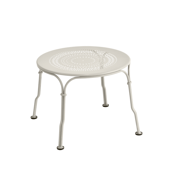1900 Garden Side Table By Fermob in Clay Grey