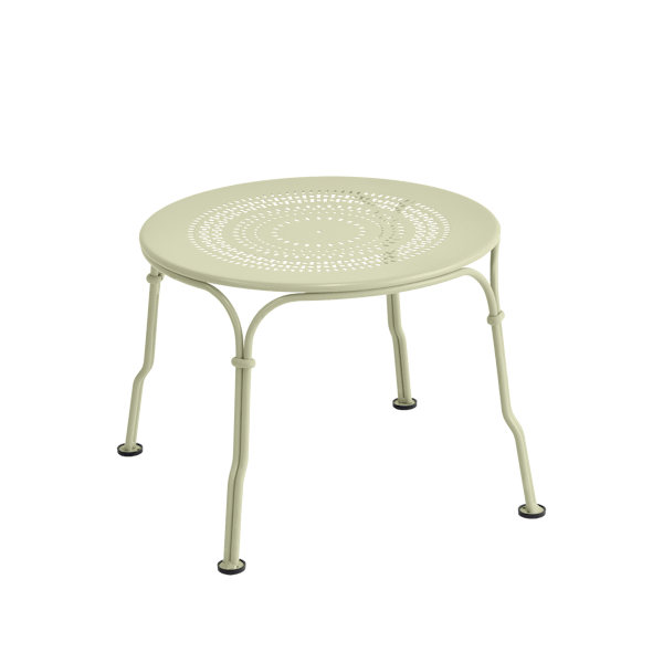 Fermob 1900 Low Table in Willow Green