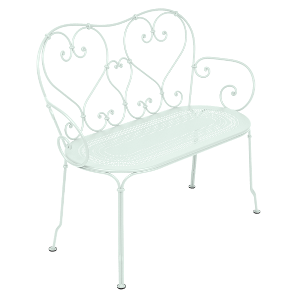 1900 Garden Bench By Fermob in Ice Mint