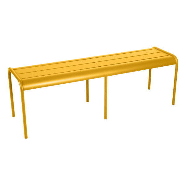 Luxembourg Outdoor Dining Bench By Fermob in Honey 2023