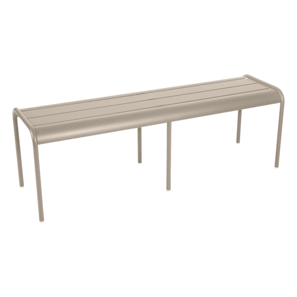 Luxembourg Outdoor Dining Bench By Fermob in Nutmeg