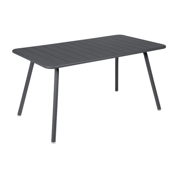 Luxembourg Outdoor Dining Table 143 x 80cm By Fermob in Anthracite