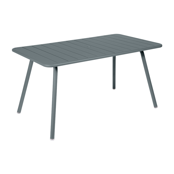 Luxembourg Outdoor Dining Table 143 x 80cm By Fermob in Storm Grey