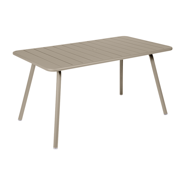 Luxembourg Outdoor Dining Table 143 x 80cm By Fermob in Nutmeg