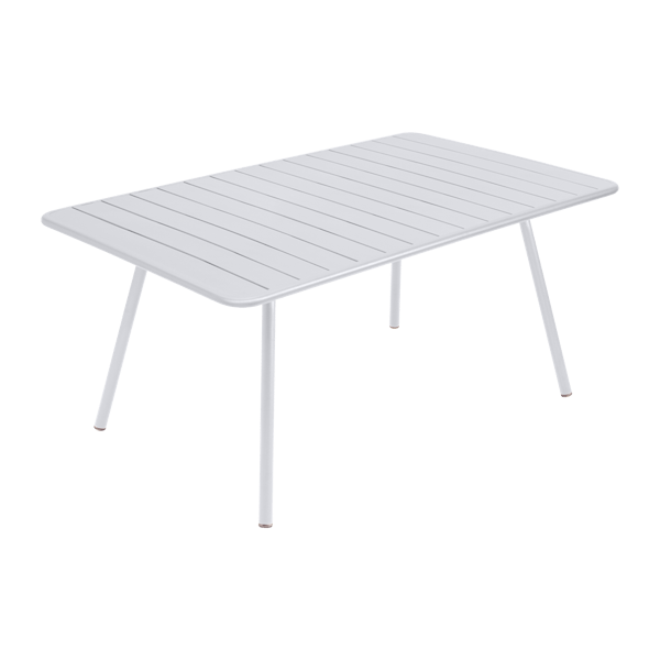 Luxembourg Outdoor Dining Table 165 x 100cm By Fermob in Cotton White