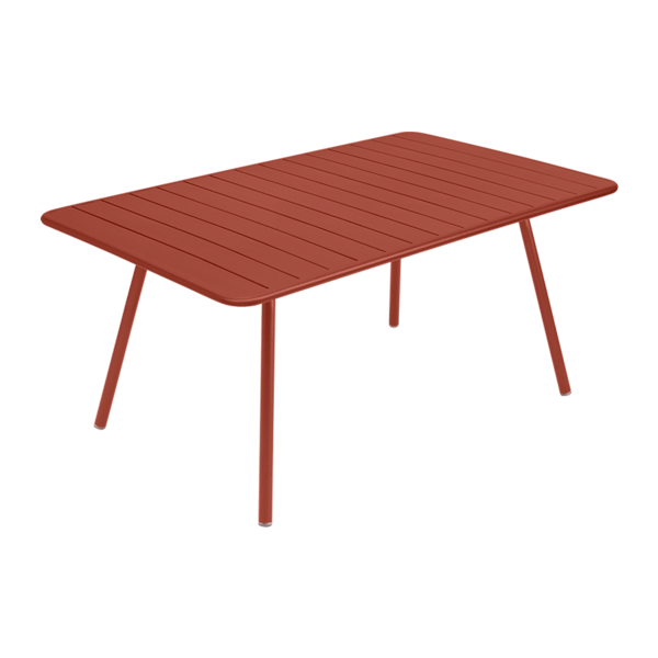 Fermob Luxembourg Table 165 x 100cm in Red Ochre