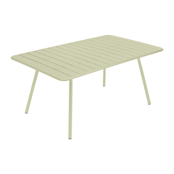 Luxembourg Outdoor Dining Table 165 x 100cm By Fermob in Willow Green