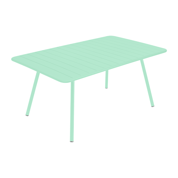Luxembourg Outdoor Dining Table 165 x 100cm By Fermob in Opaline Green