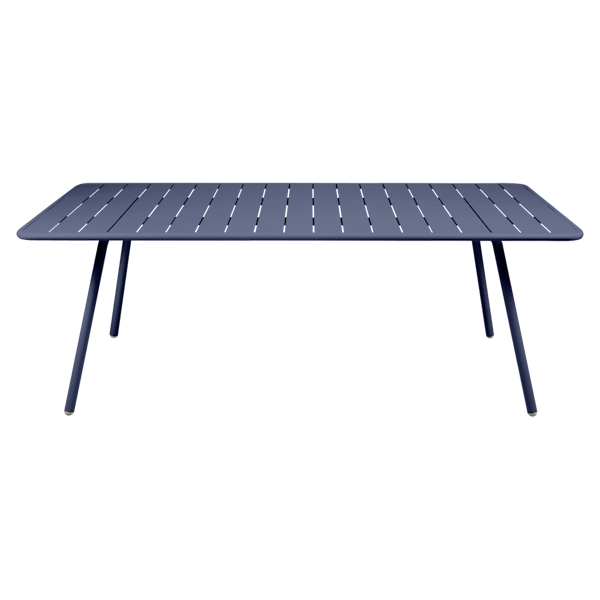 Luxembourg Outdoor Dining Table 207 x 100cm By Fermob in Deep Blue