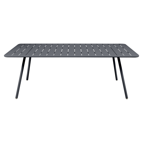 Luxembourg Outdoor Dining Table 207 x 100cm By Fermob in Anthracite