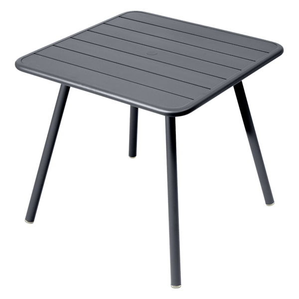 Fermob Luxembourg Table 80cm x 80cm in Anthracite