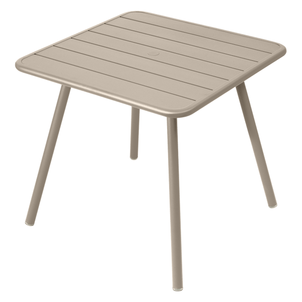Fermob Luxembourg Table 80cm x 80cm in Nutmeg