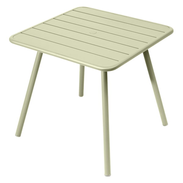 Fermob Luxembourg Table 80cm x 80cm in Willow Green