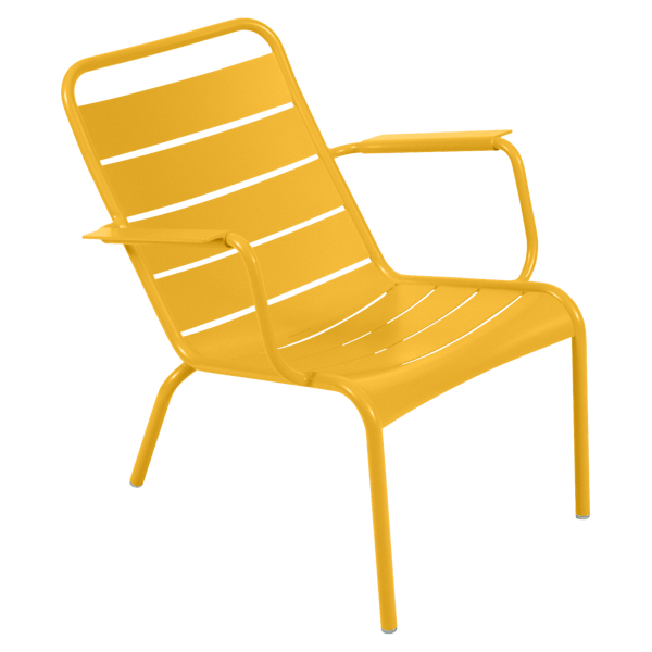Fermob Luxembourg Low Armchair in Honey