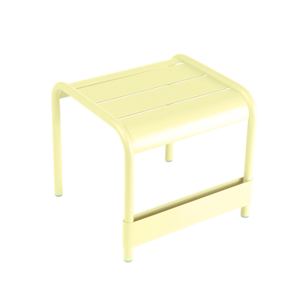 Fermob Luxembourg Small Low Table in Frosted Lemon