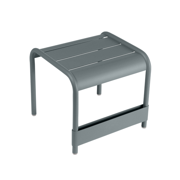 Luxembourg Outdoor Small Low Table By Fermob in Storm Grey