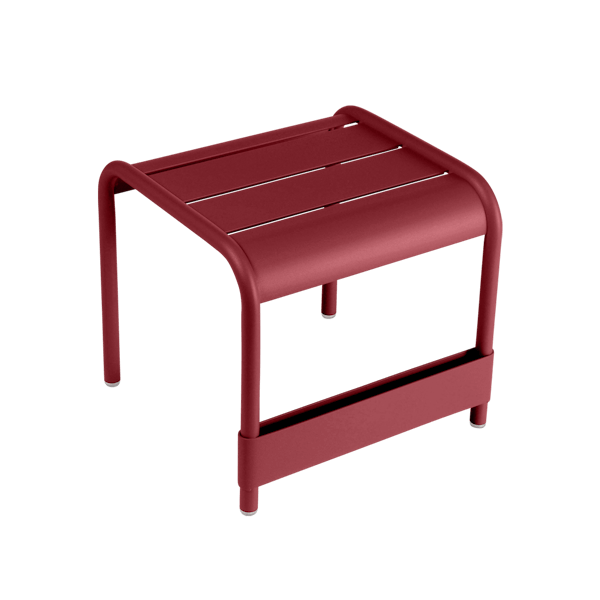 Fermob Luxembourg Small Low Table in Chilli