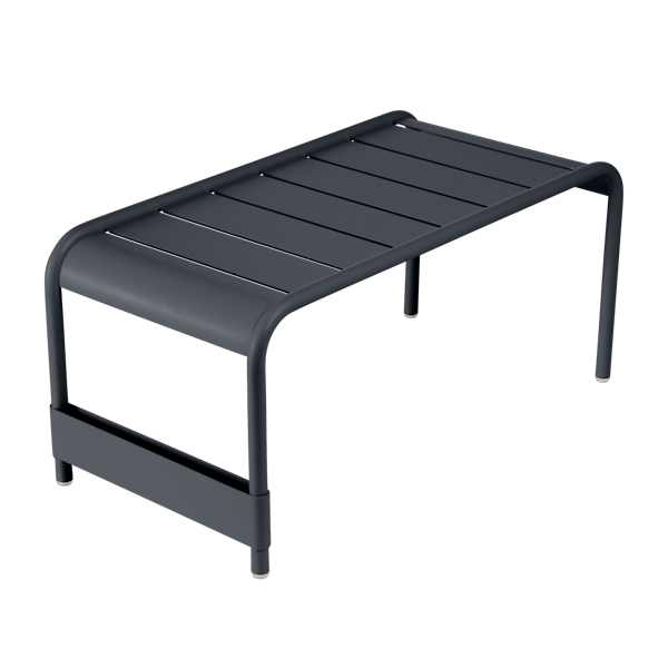 Fermob Luxembourg Large Low Table And Garden Bench in Anthracite