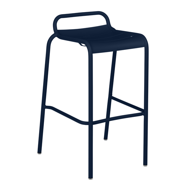 Luxembourg Bar Stool in Deep Blue