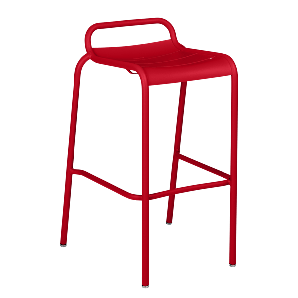 Luxembourg Bar Stool in Poppy