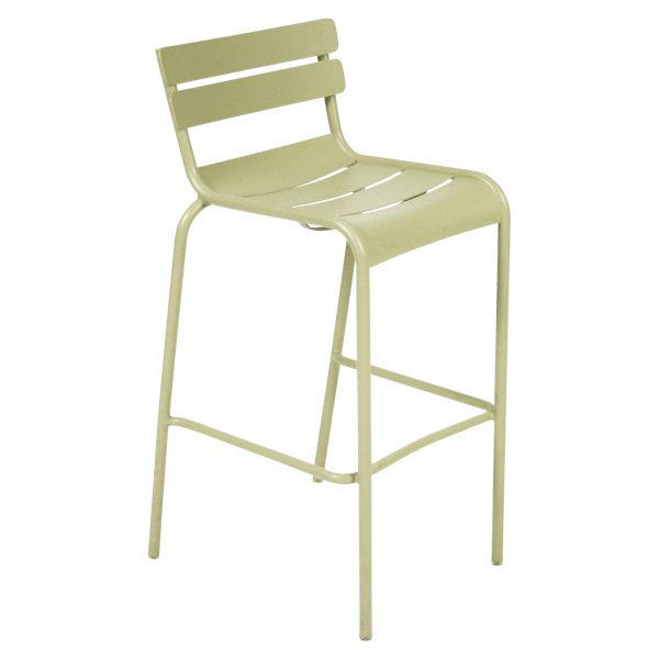 Fermob Luxembourg Bar Chair in Willow Green