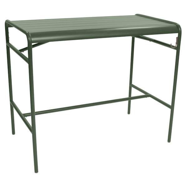 Fermob Luxembourg High Table 126 x 73cm in Cactus
