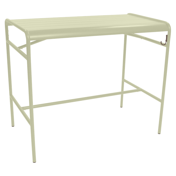 Fermob Luxembourg High Table 126 x 73cm in Willow Green
