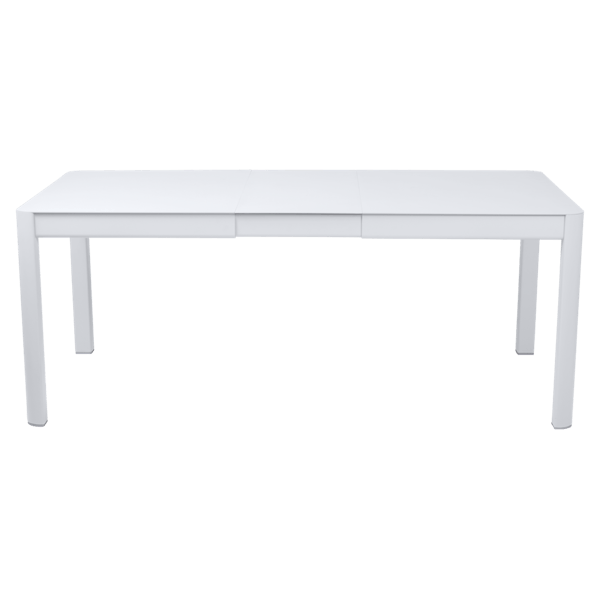 Fermob Ribambelle Table - 1 Extension - 149 to 190cm in Cotton White