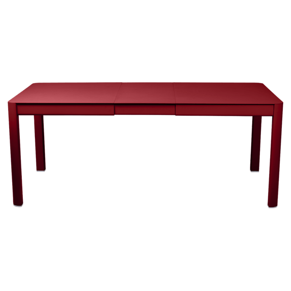 Fermob Ribambelle Table - 1 Extension - 149 to 190cm in Poppy