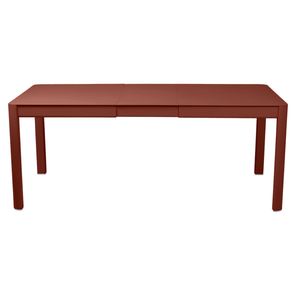 Fermob Ribambelle Table - 1 Extension - 149 to 190cm in Red Ochre