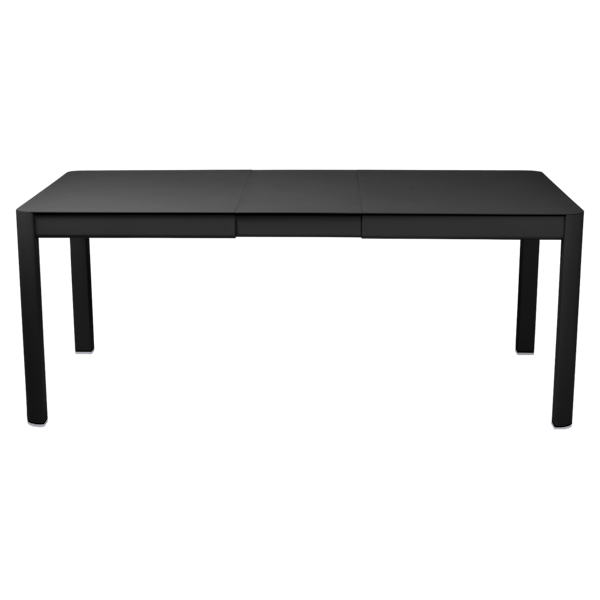 Fermob Ribambelle Table - 1 Extension - 149 to 190cm in Liquorice