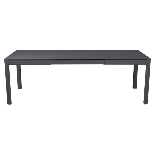 Ribambelle Outdoor Dining Table - 2 Extensions 149 to 234cm By Fermob in Anthracite