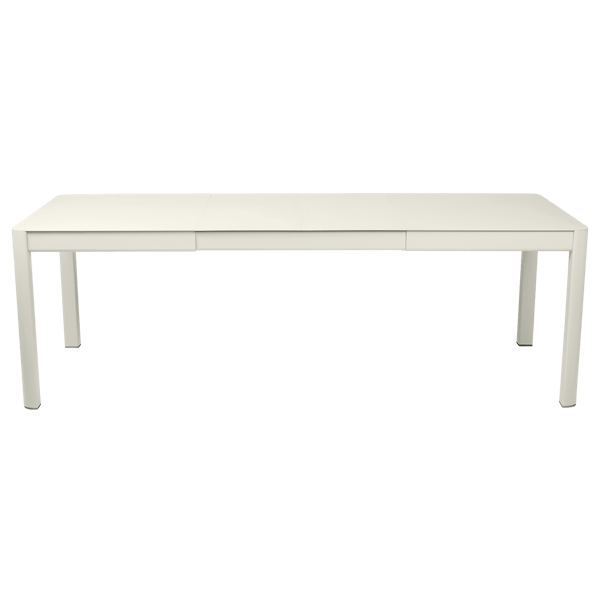 Ribambelle Outdoor Dining Table - 2 Extensions 149 to 234cm By Fermob in Clay Grey