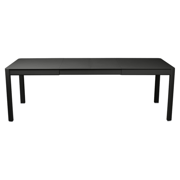 Ribambelle Outdoor Dining Table - 2 Extensions 149 to 234cm By Fermob in Liquorice
