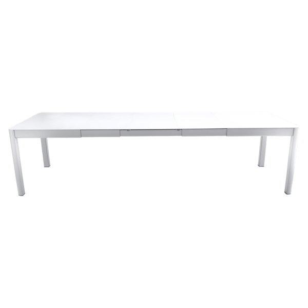 Ribambelle Outdoor Dining Table - 3 Extensions 149 to 299cm By Fermob in Cotton White