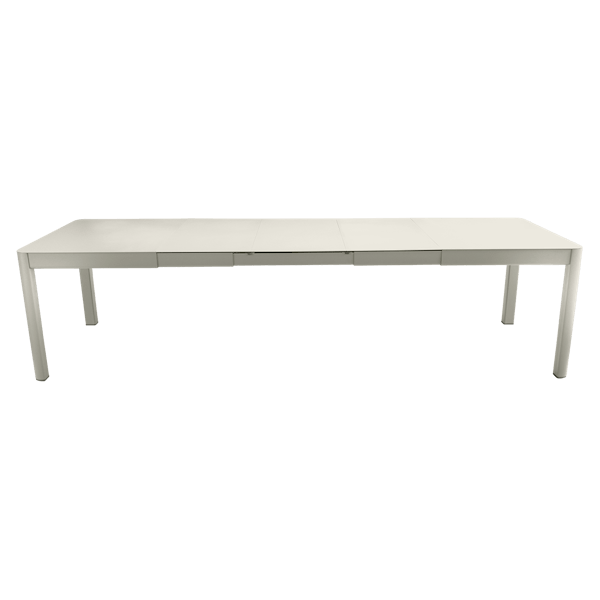 Ribambelle Outdoor Dining Table - 3 Extensions 149 to 299cm By Fermob in Clay Grey