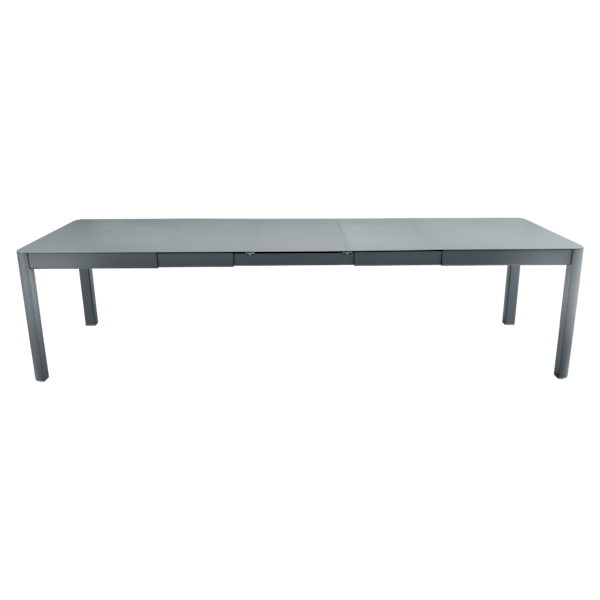 Ribambelle Outdoor Dining Table - 3 Extensions 149 to 299cm By Fermob in Storm Grey