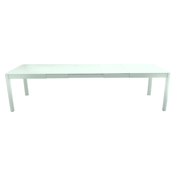 Ribambelle Outdoor Dining Table - 3 Extensions 149 to 299cm By Fermob in Ice Mint